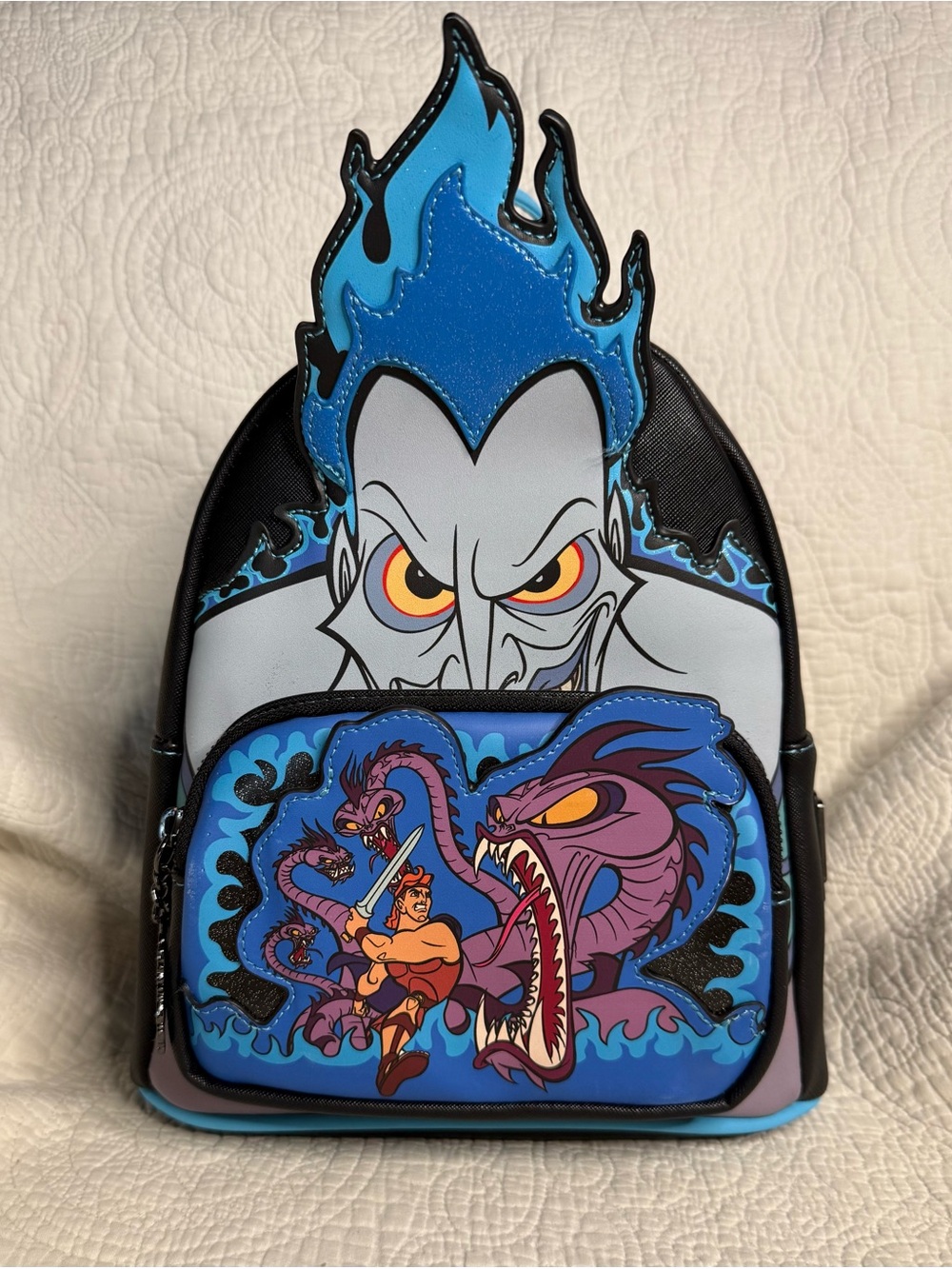 Loungefly Hades Flame Graphic Mini Backpack - Men Bags - Picture 4 of 16